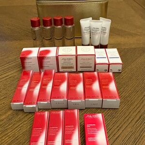 Shiseido sample skincare set for normal to oily skin